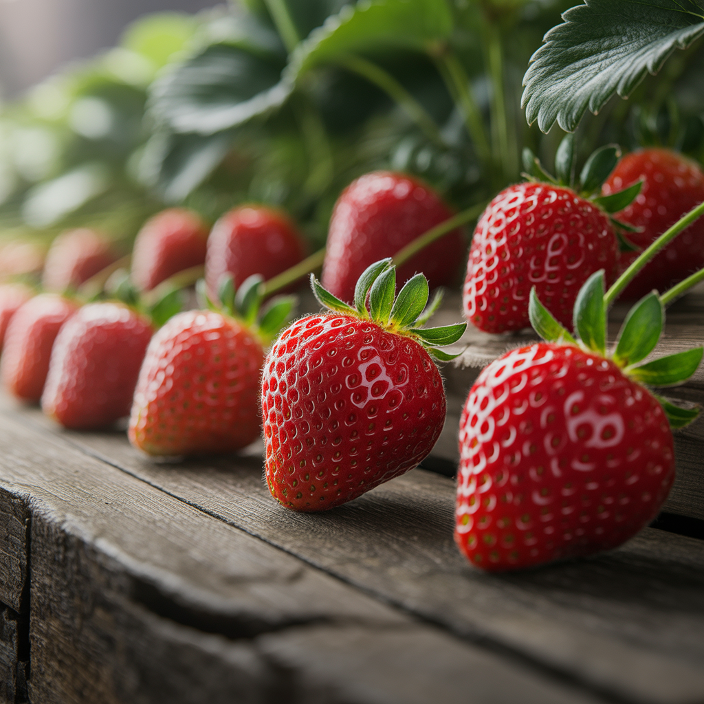 Erdbeeren von der Präfektur Fukuoka