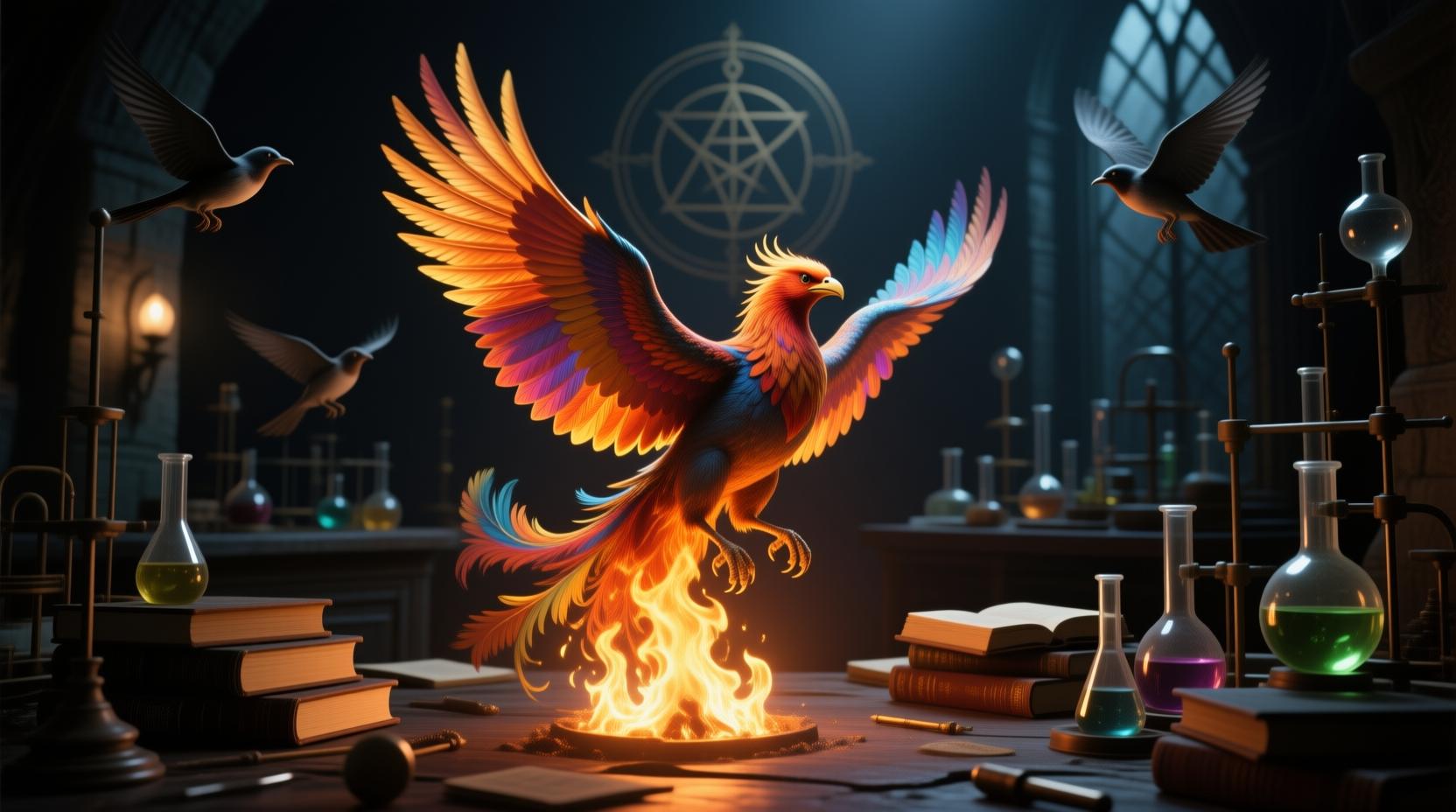 Vogelsymbolik in der Alchemie
