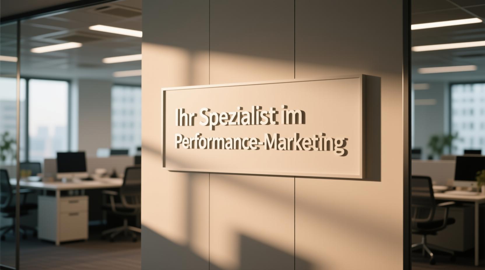 Ihr Spezialist im Performance-Marketing