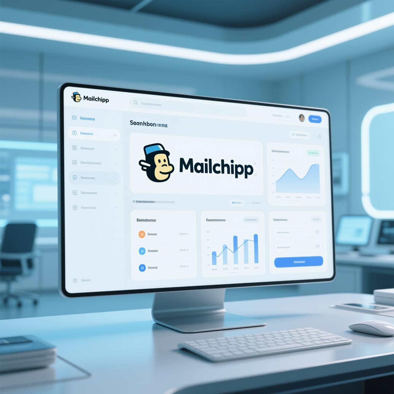 mailchimp logo interface dashboard