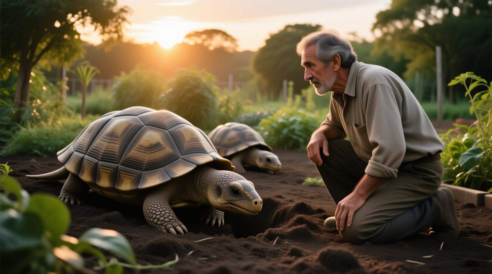 An Argentinian farmer discovered a family of 20,000-year-old Glyptodon in his garden.