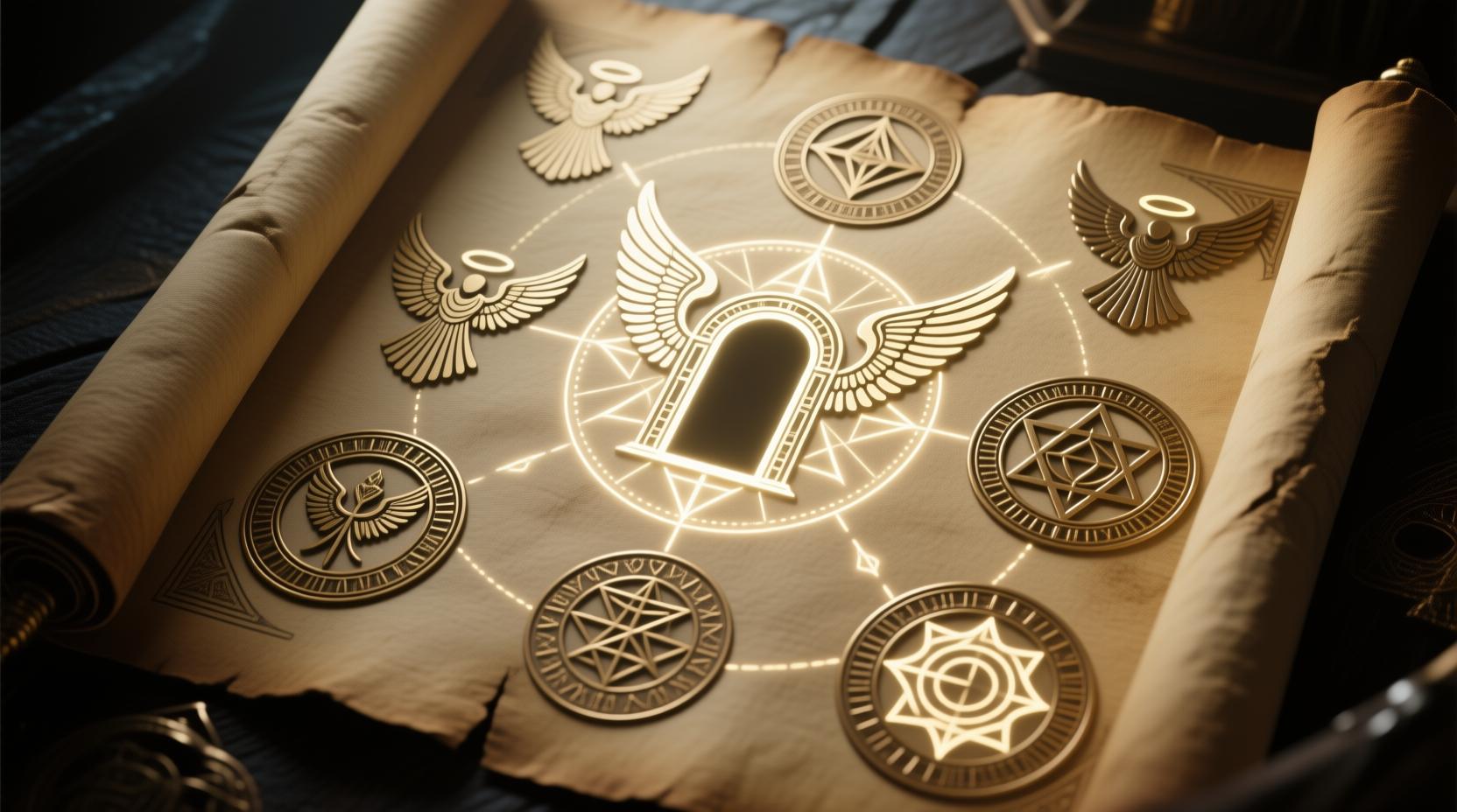 Archangel symbols and magical seals