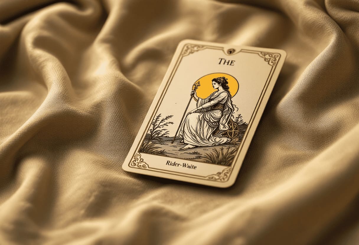 Rider Waite tarot deck cards