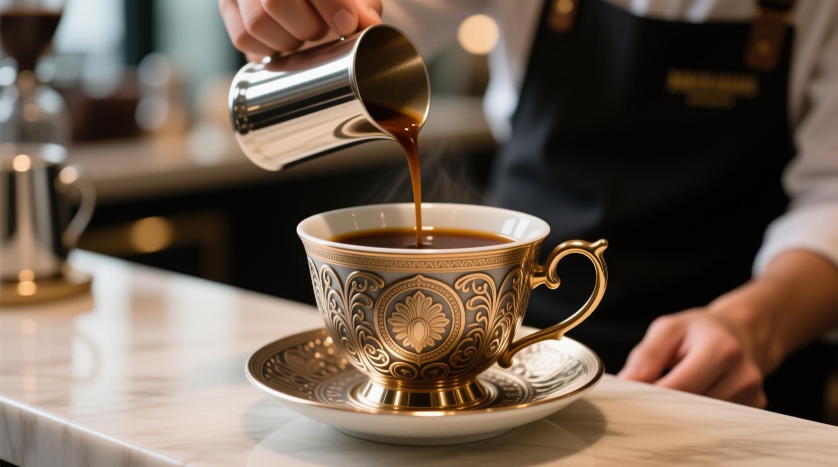 most expensive cup of coffee—for almost a thousand dollars