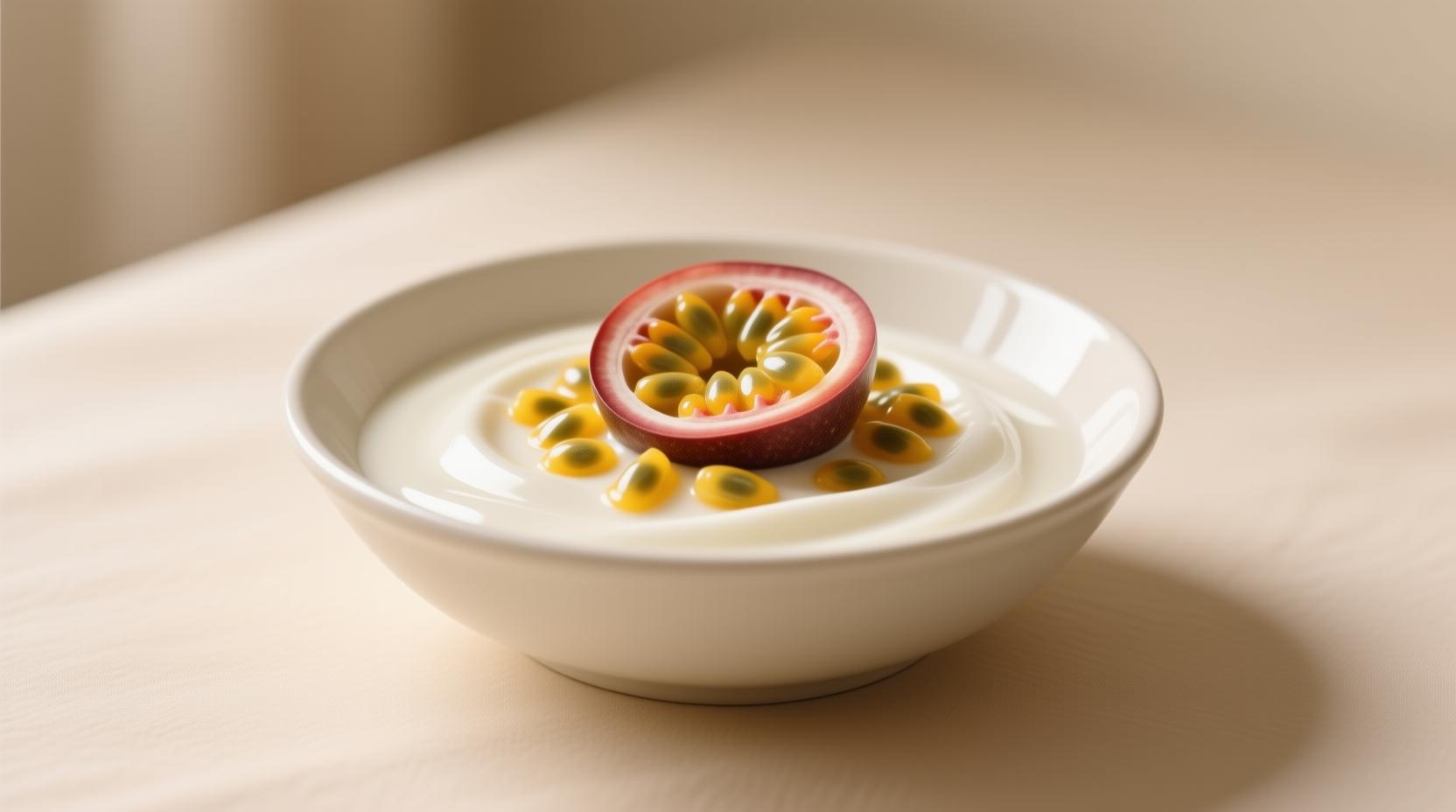 passion fruit yogurt breakfast bowl