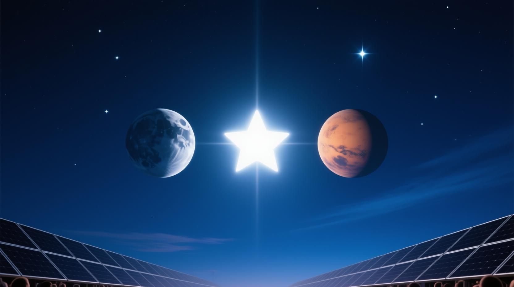 A solar parade of planets