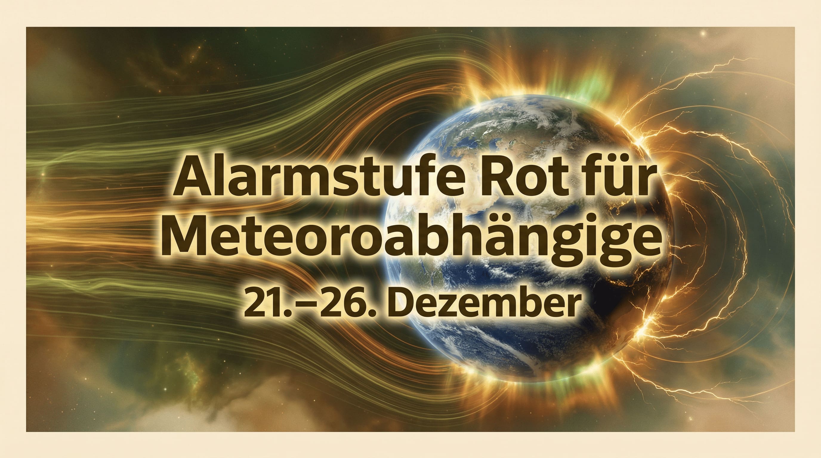 Alarmstufe Rot für Mетеoabhängige