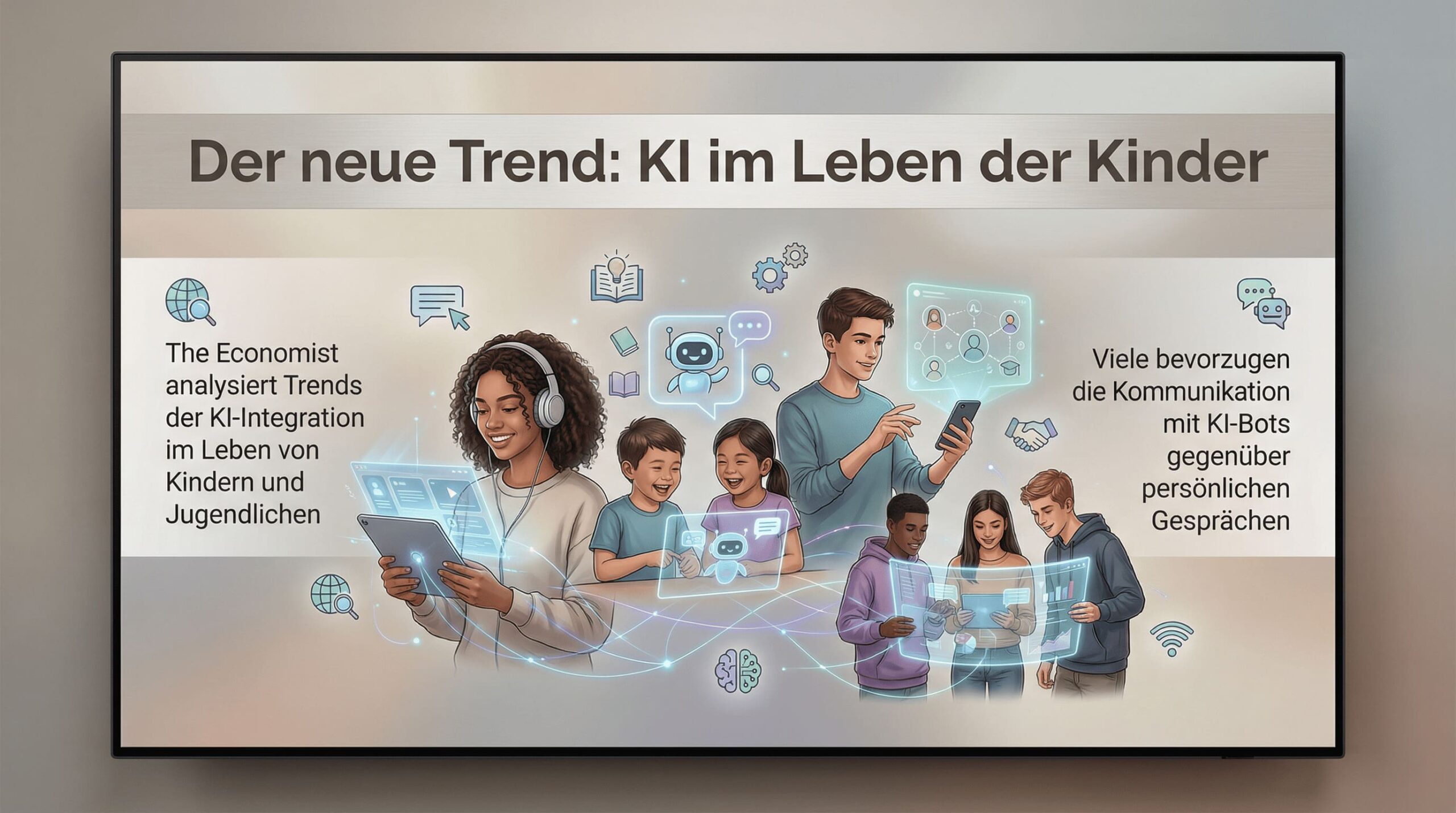 Der neue Trend- KI im Leben der Kinder