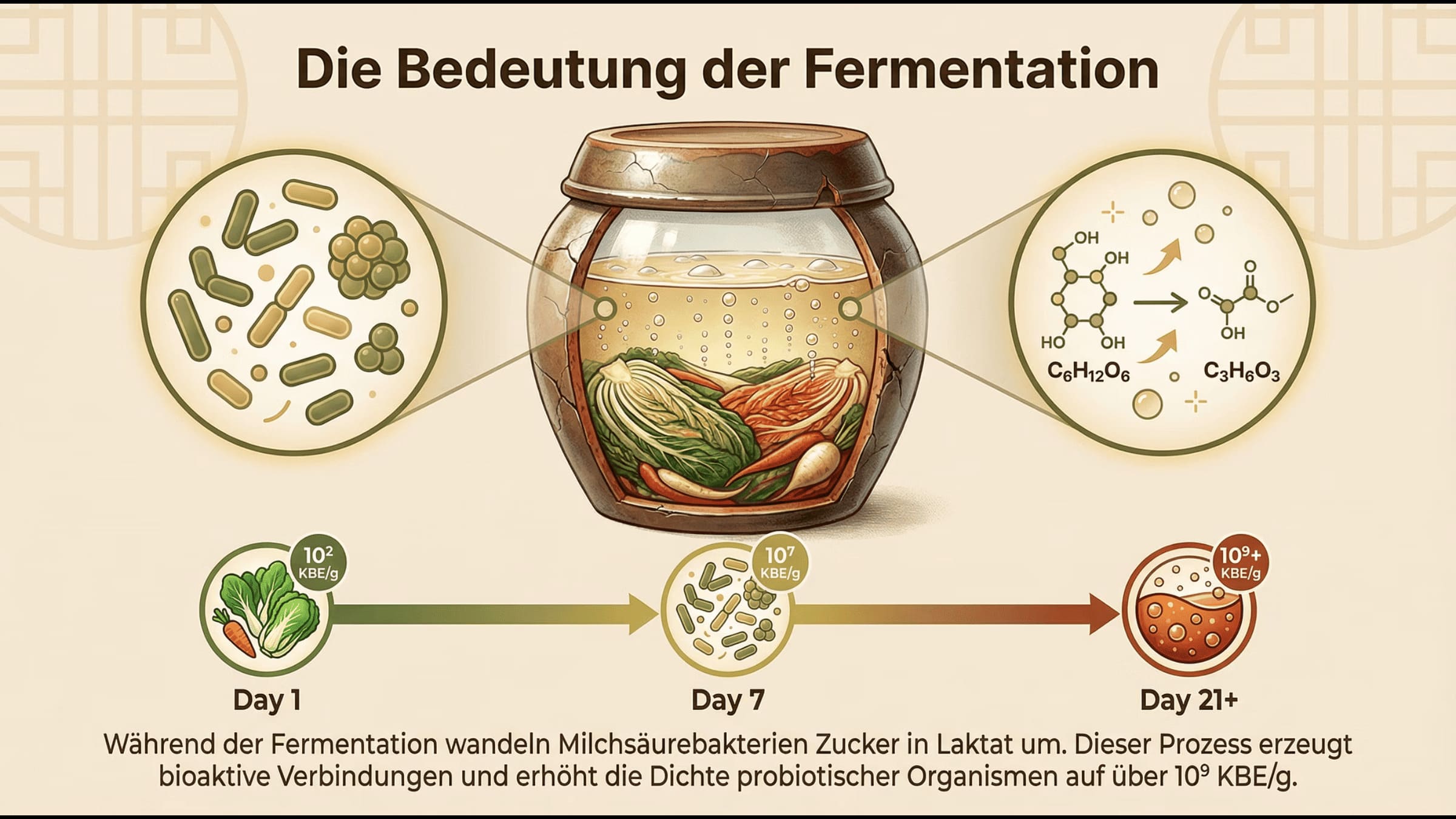Die Bedeutung der Fermentation