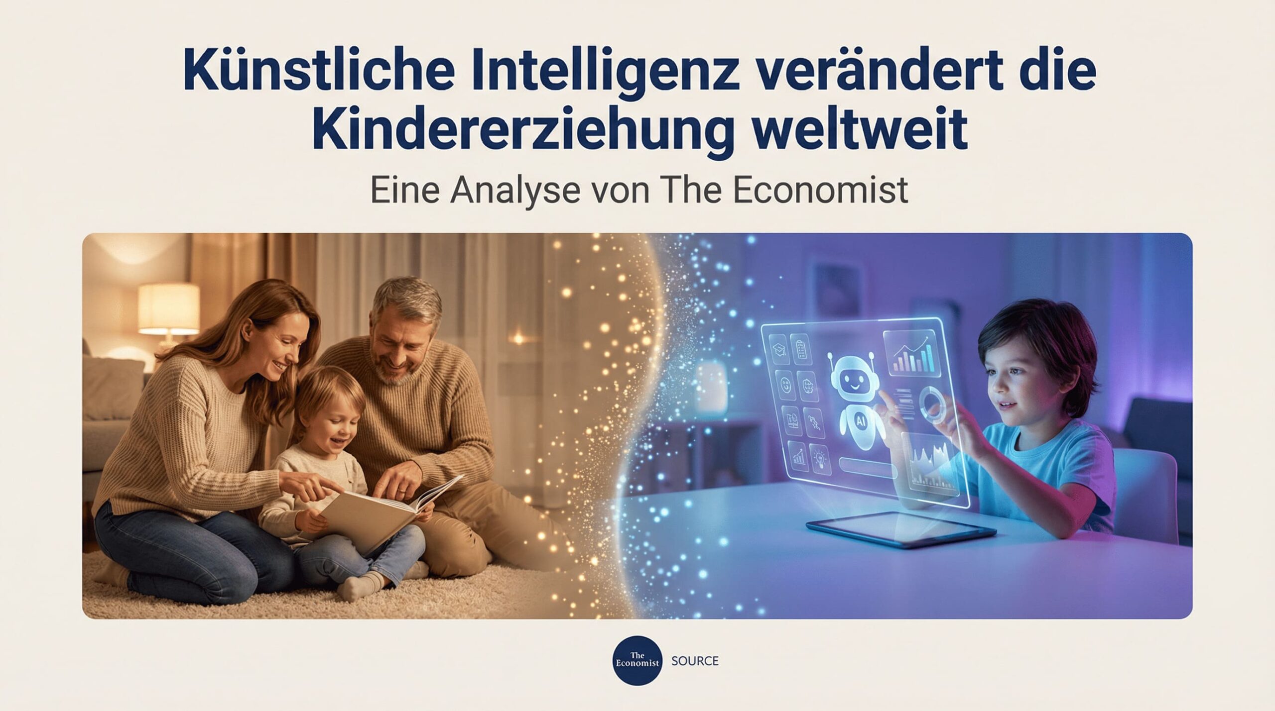 'Künstliche Intelligenz verändert die Kindererziehung weltweit'.