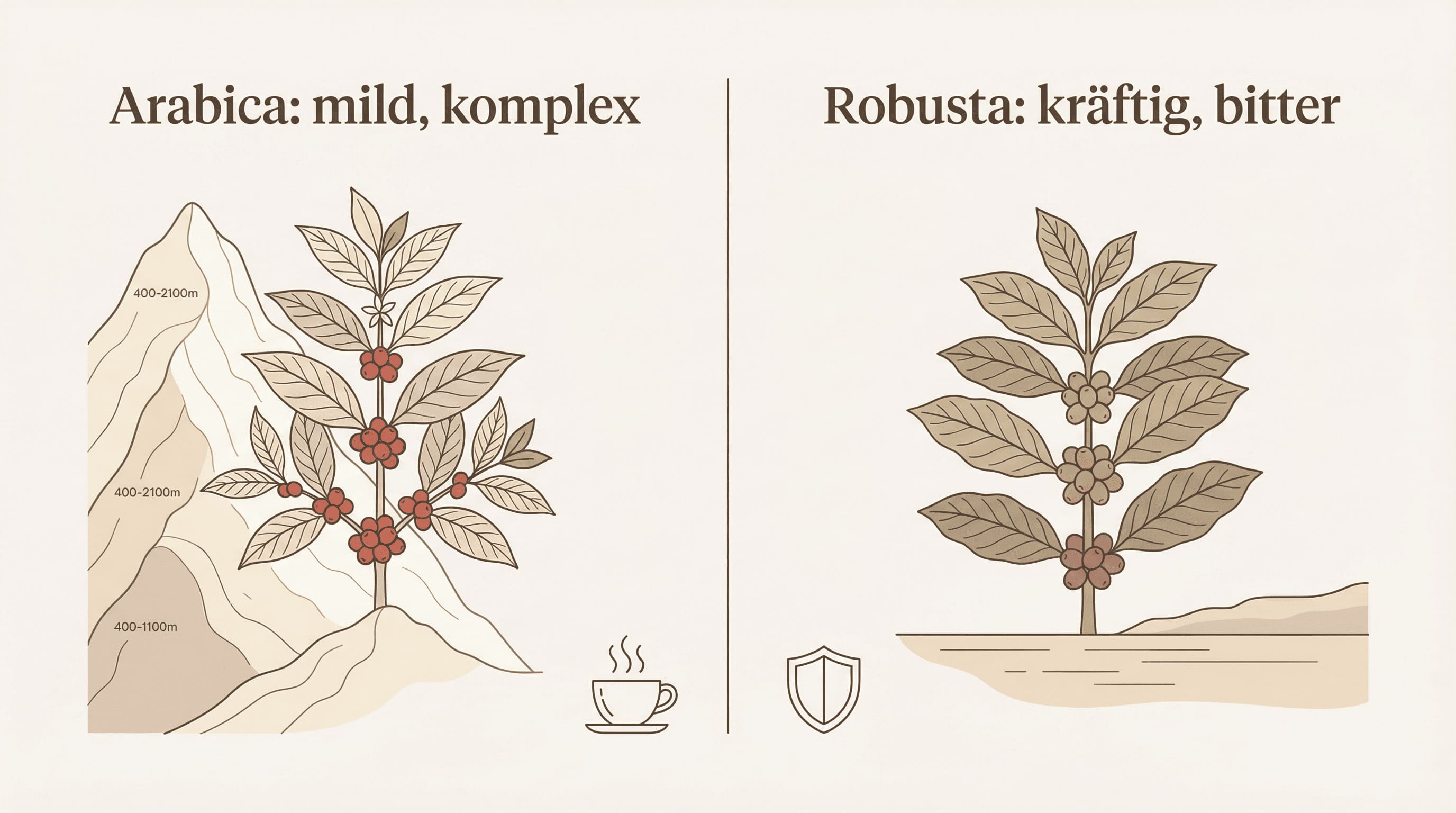 Split composition with vertical divider line creating two equal zones.