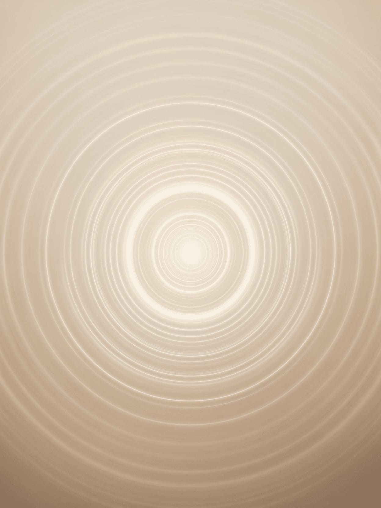 concentric circles of vibrating energy waves radiating outward from center