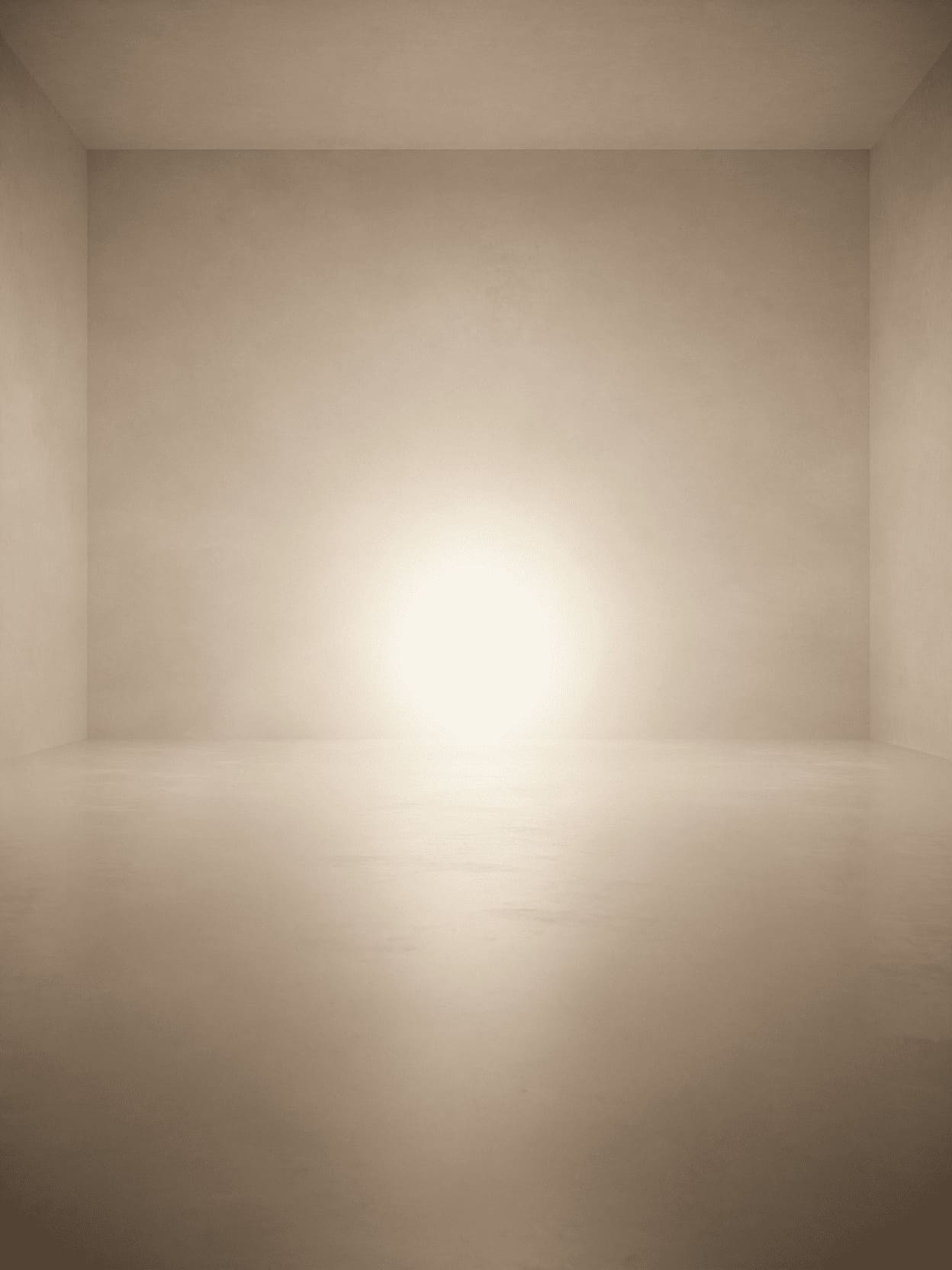 empty space transforming into light