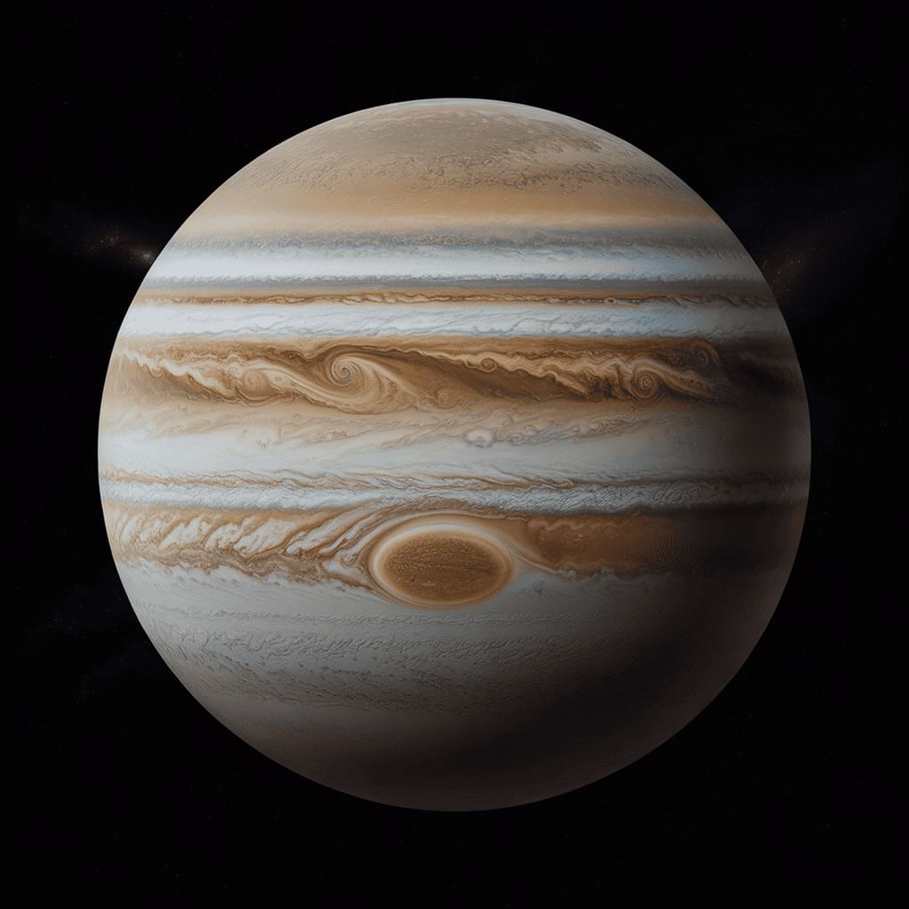 jupiter planet close up photography cosmic space