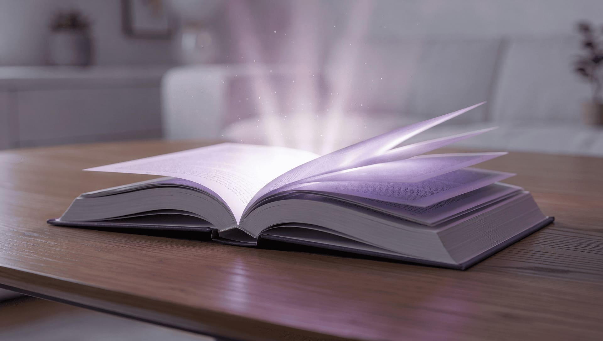 open book with light rays, knowledge and wisdom