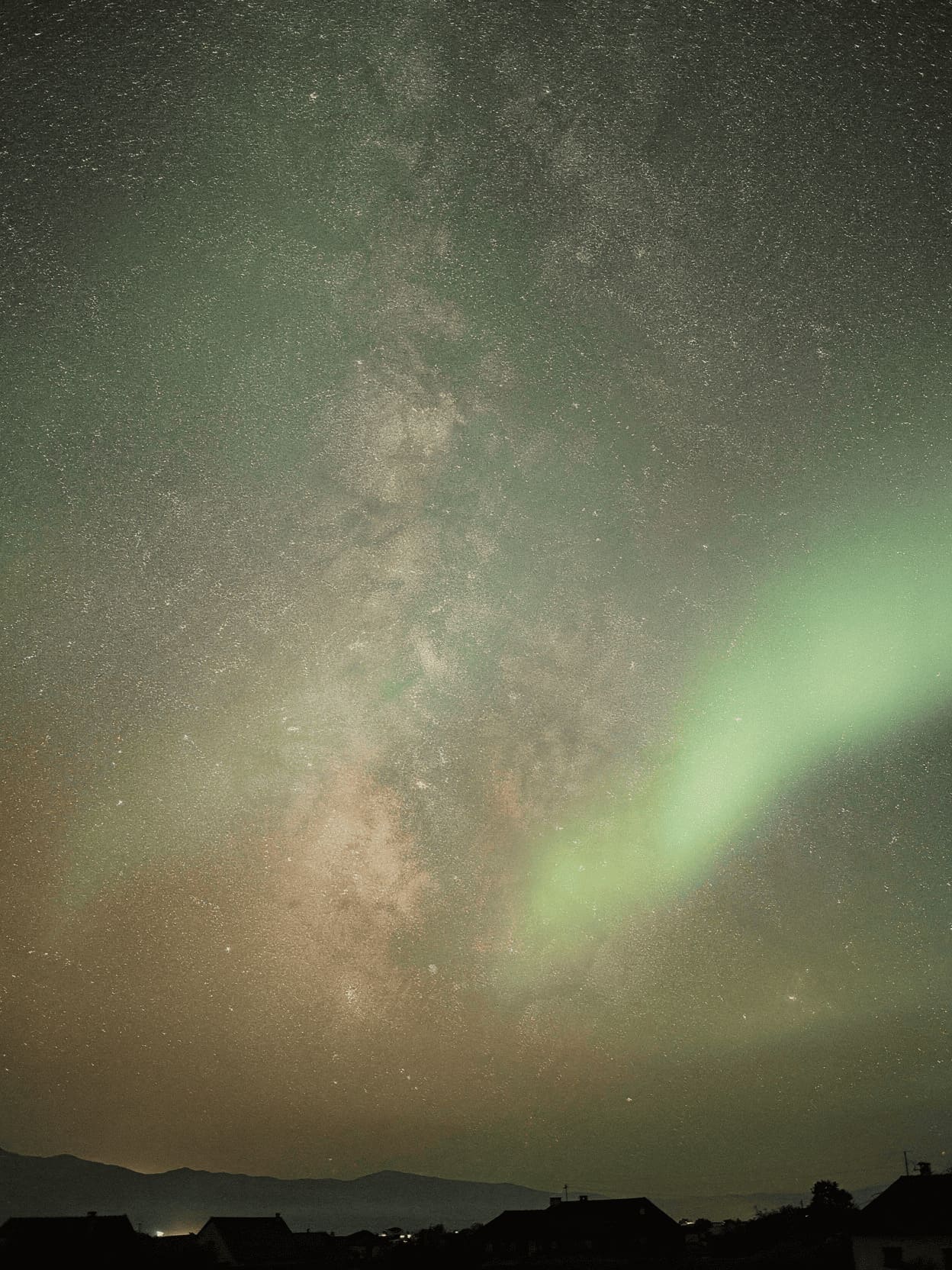 starry night sky with constellations and cosmic energy