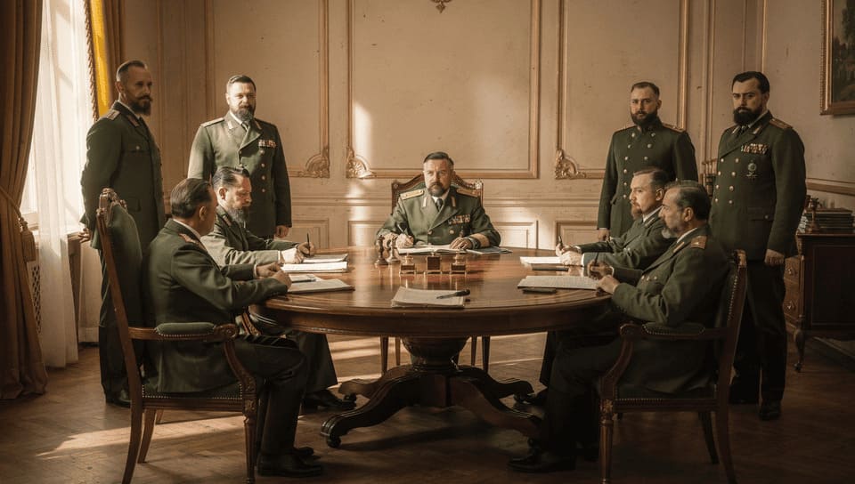 Russian provisional government 1917 Kerensky era historical photo