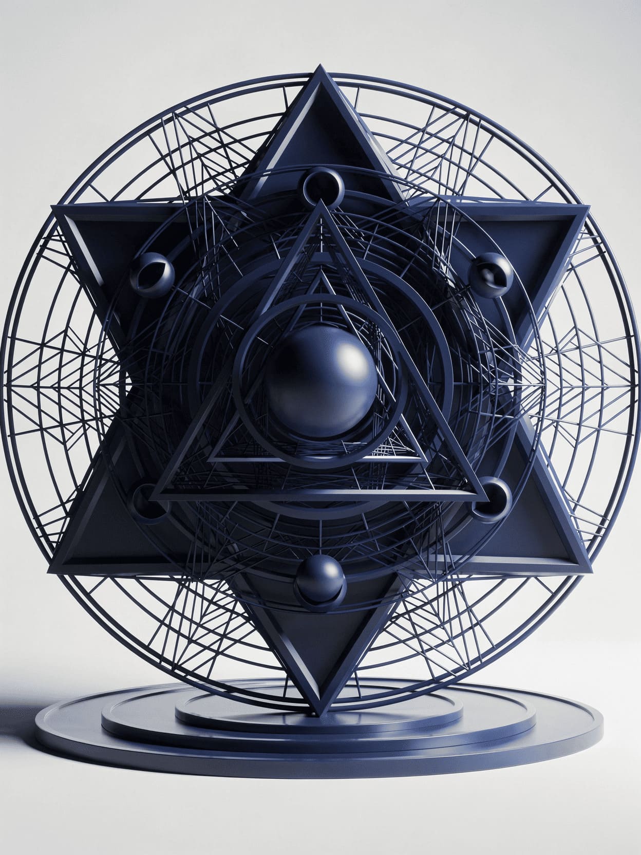 abstract concept of universal structure, geometric patterns