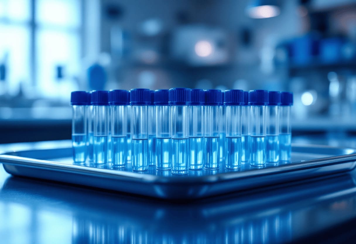 cellular telomeres chromosome ends visualization purple