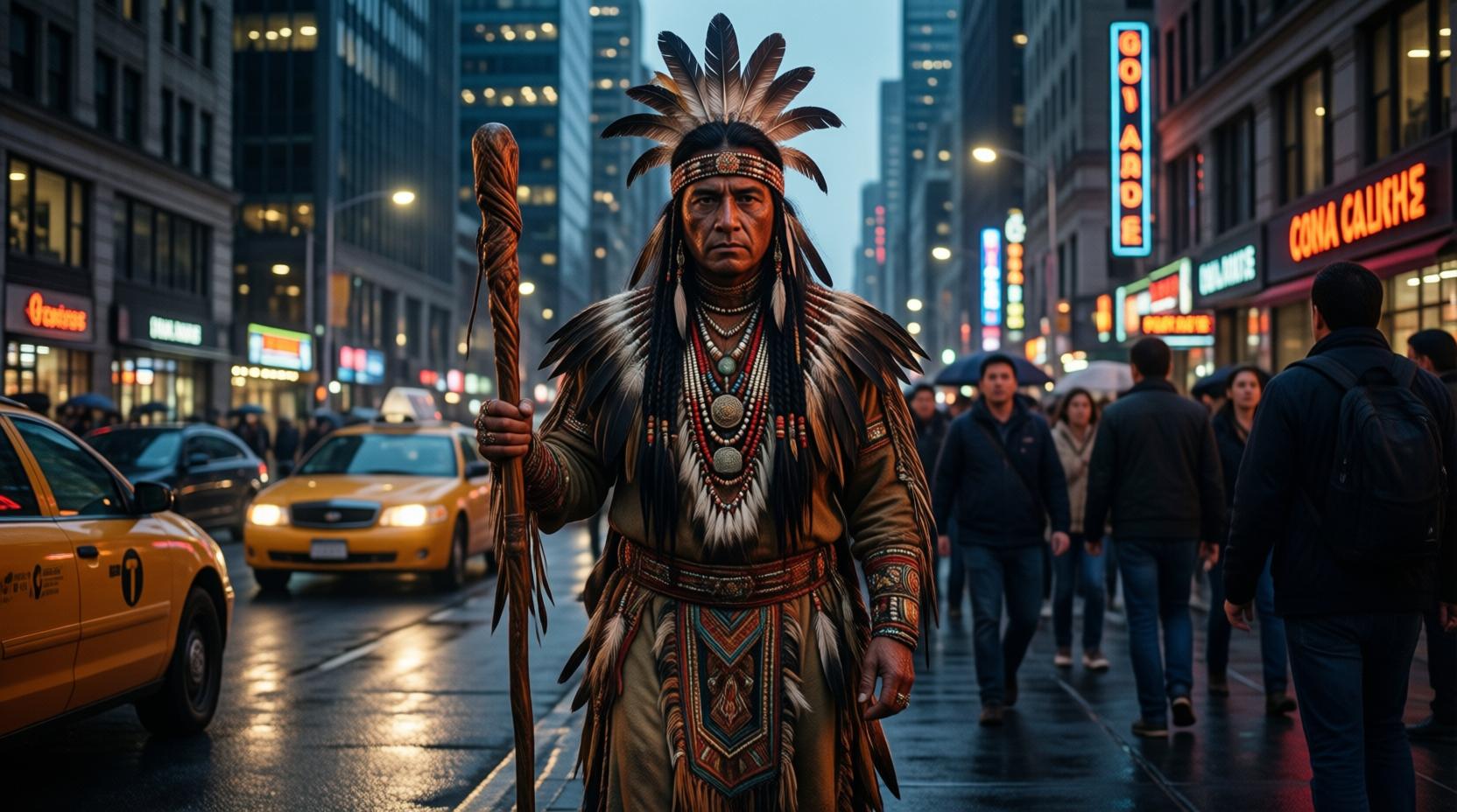 Schamane in der Stadt