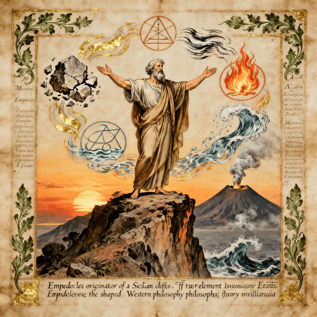 The Philosophical Roots of the Four Elements