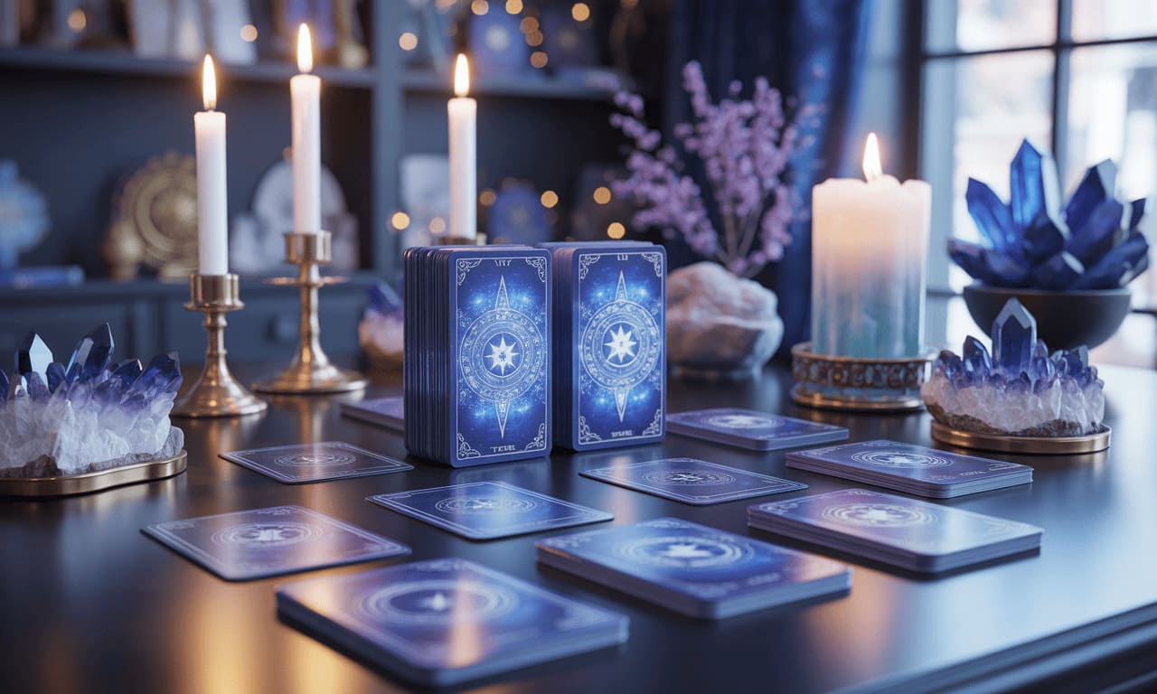 modern esoteric crystals tarot cards mystical spiritual shop